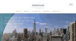 Desktop Screenshot of corinthiancollection.com